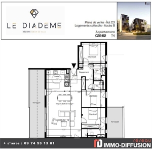 villa à la vente -   34500  BEZIERS, surface 115 m2 vente villa - UBI434482028